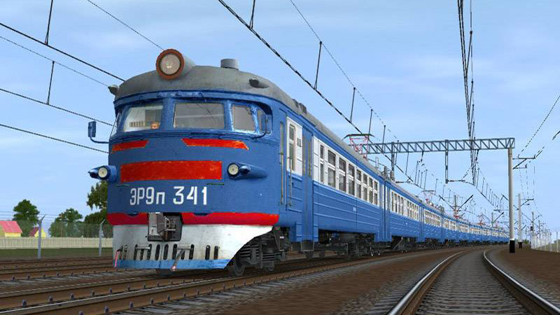 Электропоезд ЭР9П-341 - Моторвагонный ПС - Дополнения для Trainz